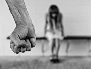 a violent partner